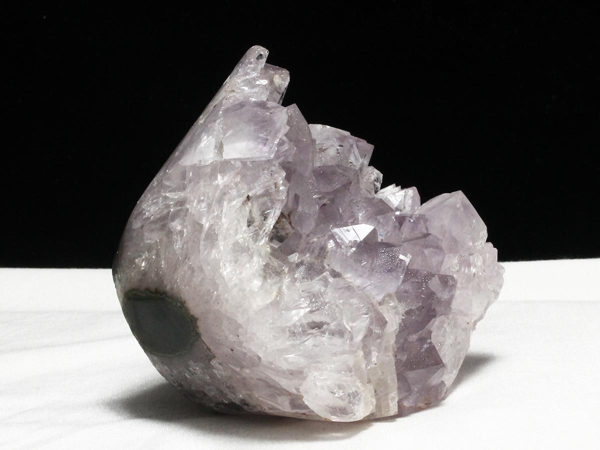 アメジストクラスター 原石 ウルグアイ産 花型 フラワー amethyst 一点物 282-741