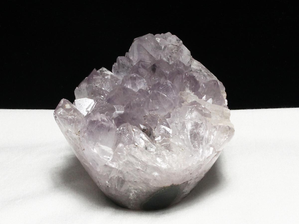 アメジストクラスター 原石 ウルグアイ産 花型 フラワー amethyst 一点物 282-741