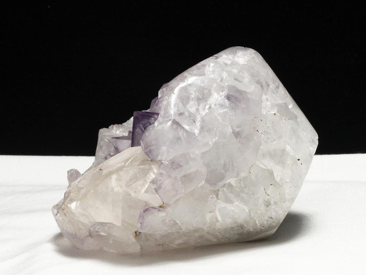 1.3Kg アメジストクラスター 原石 ウルグアイ産 花型 フラワー amethyst 一点物 282-742