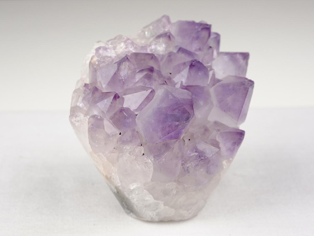 アメジストクラスター 原石 ウルグアイ産 花型 フラワー amethyst 一点物 282-743