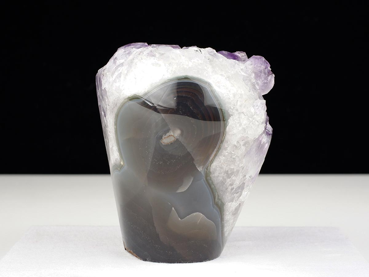 1.5Kg アメジストクラスター 原石 ウルグアイ産 花型 フラワー amethyst 一点物 282-747