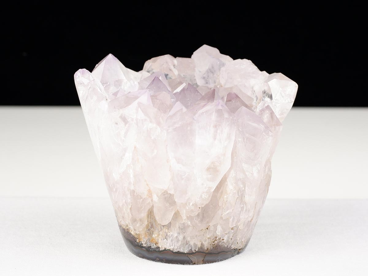 アメジストクラスター 原石 ウルグアイ産 花型 フラワー amethyst 一点物 282-752