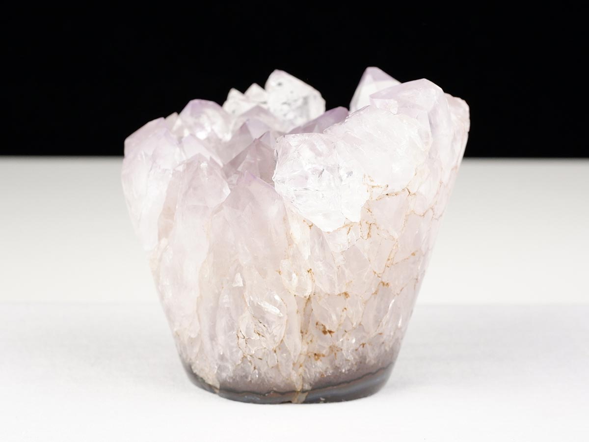 アメジストクラスター 原石 ウルグアイ産 花型 フラワー amethyst 一点物 282-752