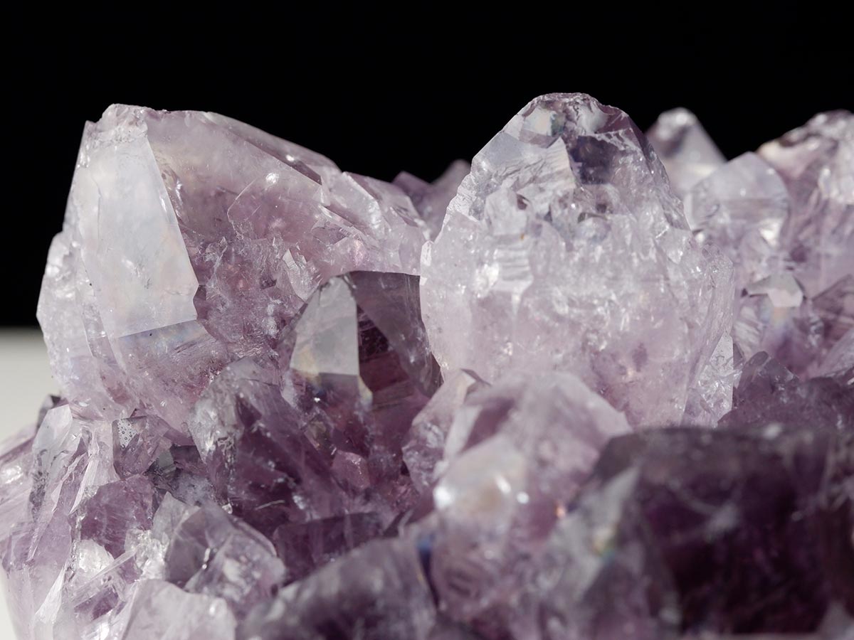 1.4Kg アメジストクラスター 原石 ウルグアイ産 花型 フラワー amethyst 一点物 282-759