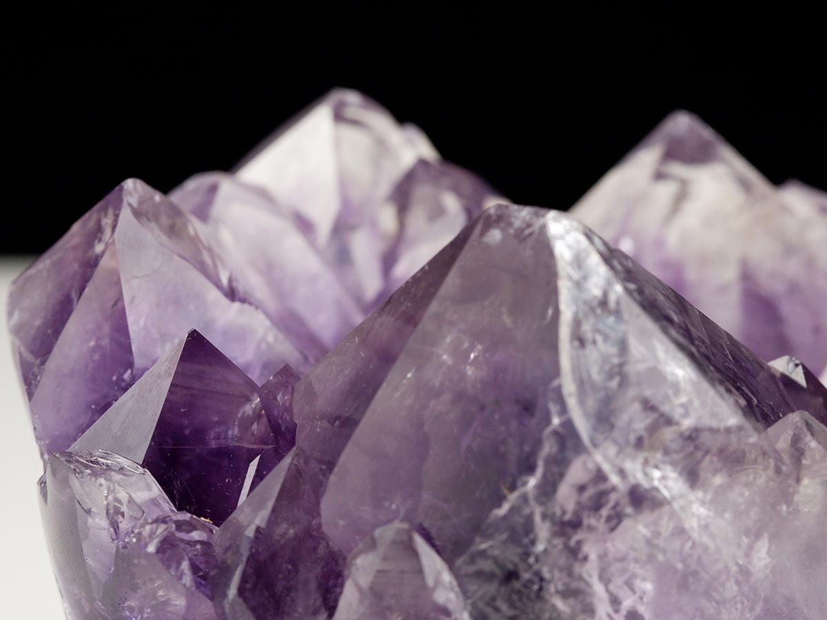 アメジストクラスター 原石 ウルグアイ産 花型 フラワー amethyst 一点物 282-760