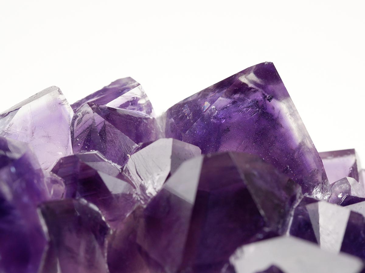 アメジストクラスター 原石 ウルグアイ産 花型 フラワー amethyst 一点物 282-761