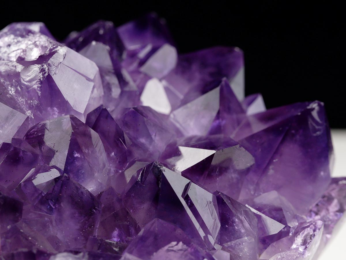 1.7Kg アメジストクラスター 原石 ウルグアイ産 花型 フラワー amethyst 一点物 282-763