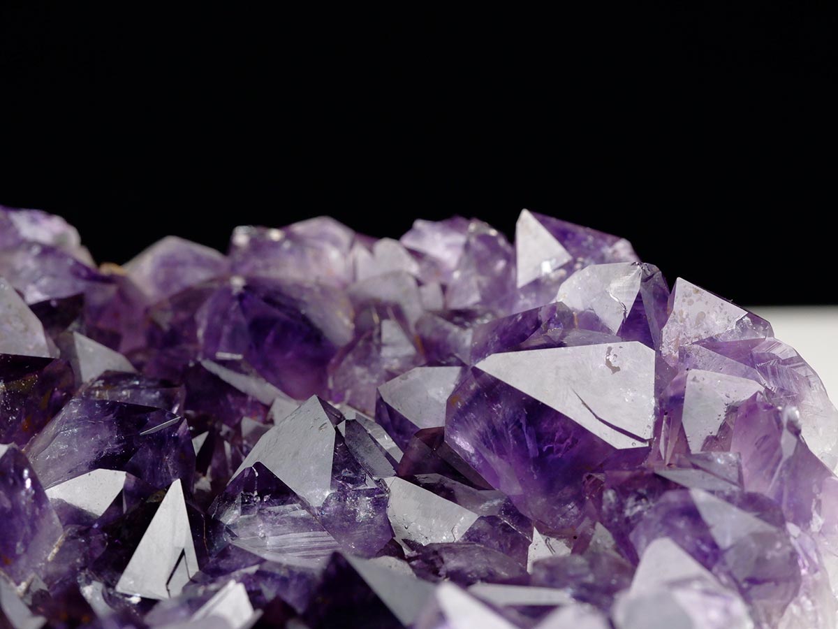 1.8Kg アメジストクラスター 原石 ウルグアイ産 花型 フラワー amethyst 一点物 282-764