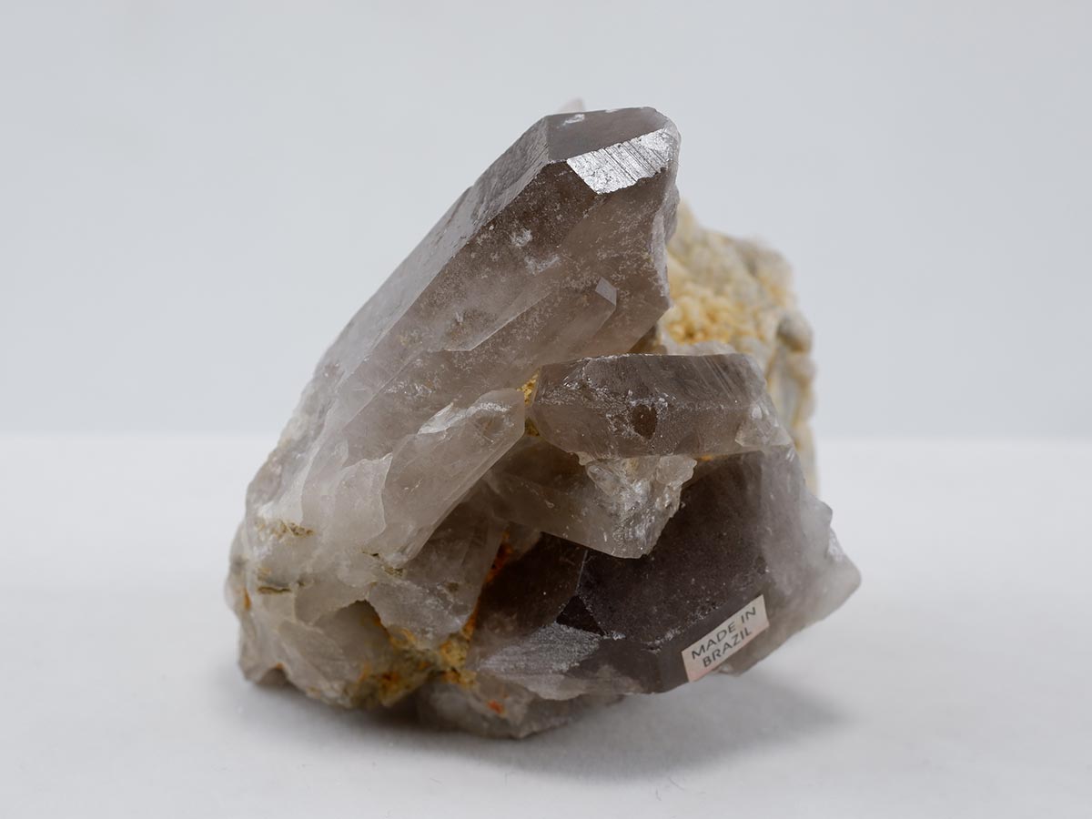 スモーキークォーツ クラスター ブラジル産 モリオン 黒水晶 原石 一点物 282-766