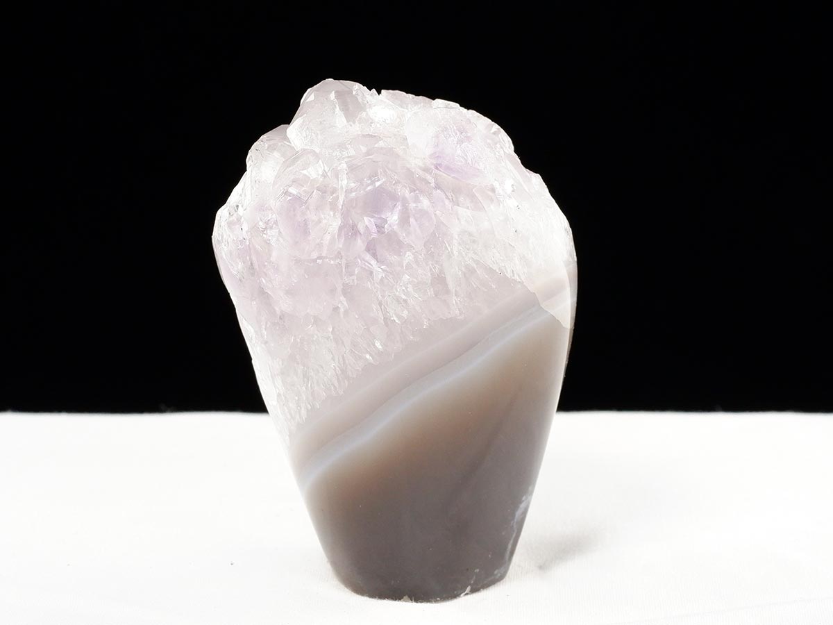 アメジスト クラスター ウルグアイ産 フラワーアメジスト 花型 原石 置物 amethyst 一点物 282-825