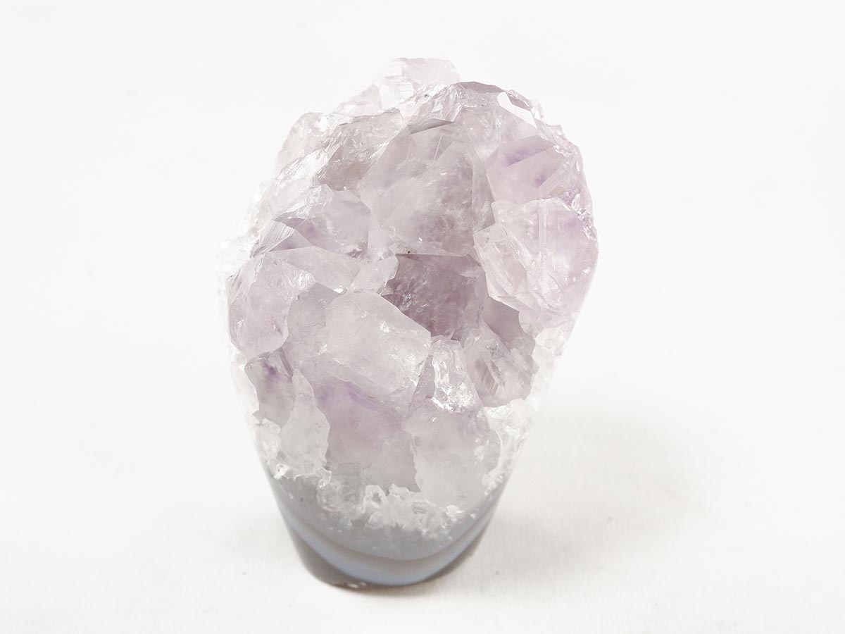 アメジスト クラスター ウルグアイ産 フラワーアメジスト 花型 原石 置物 amethyst 一点物 282-825