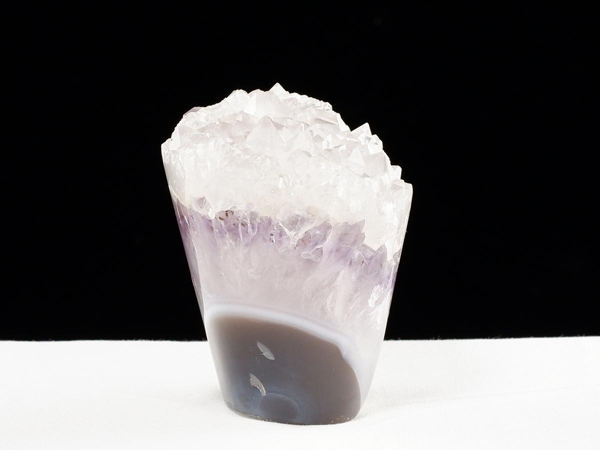 アメジスト クラスター ウルグアイ産 フラワーアメジスト 花型 原石 置物 amethyst 一点物 282-831