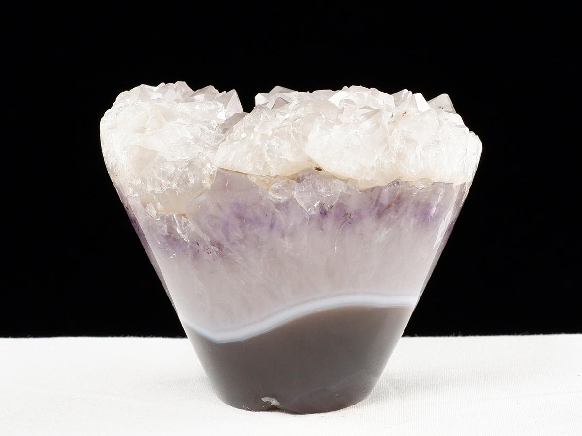 アメジスト クラスター ウルグアイ産 フラワーアメジスト 花型 原石 置物 amethyst 一点物 282-832