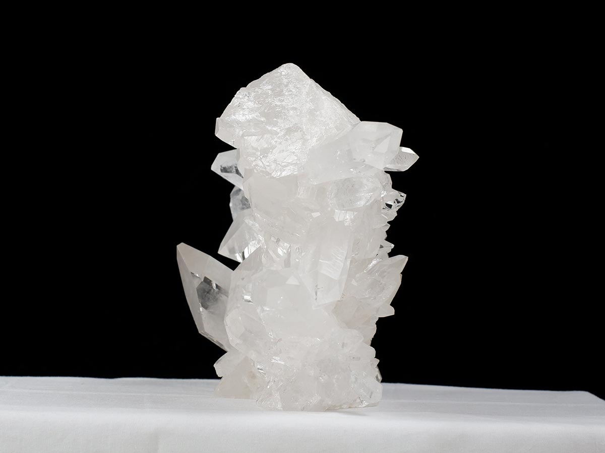 2.2Kg 水晶クラスター アーカンソー産 原石 一点物 292-48