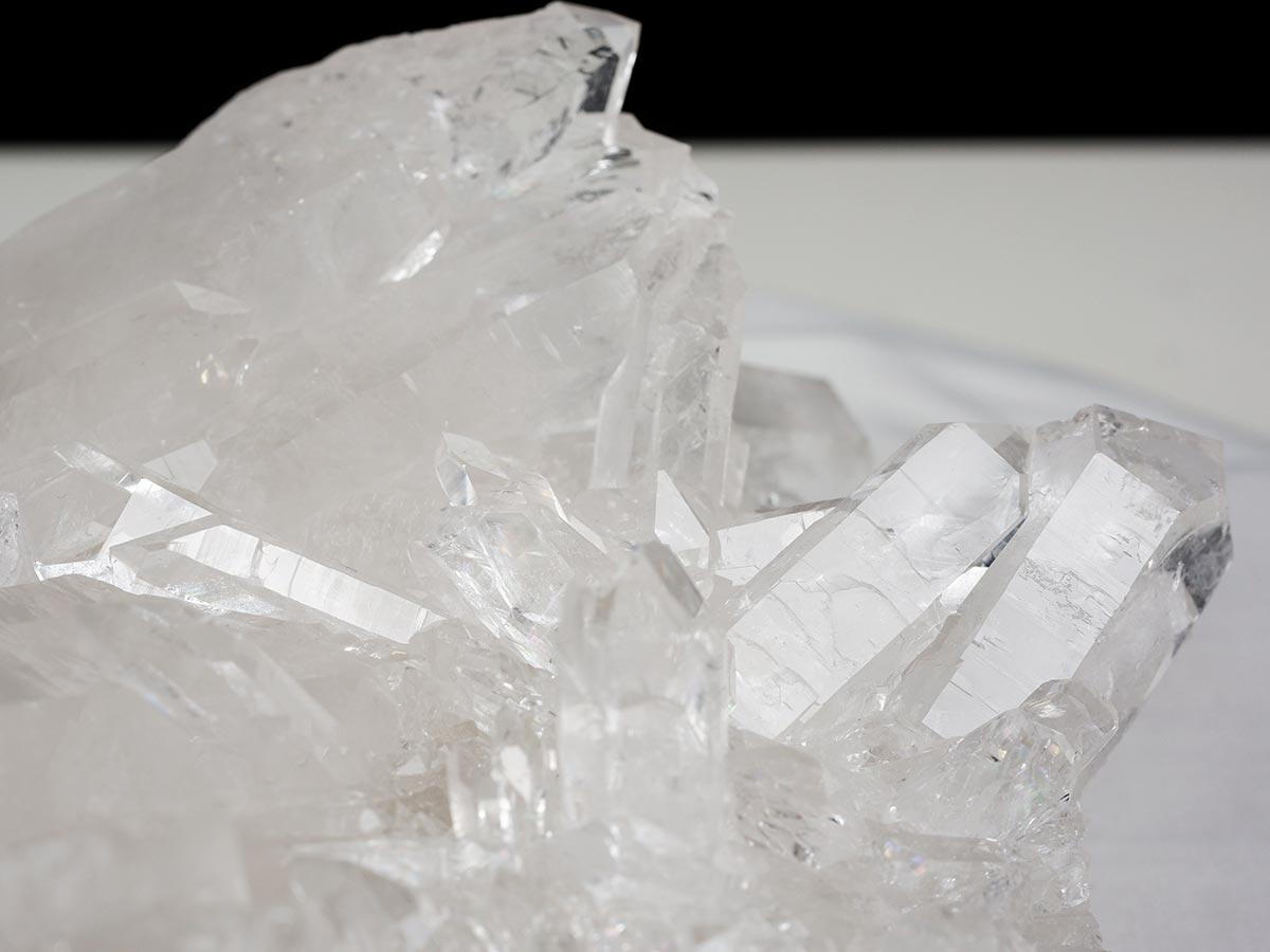 2.2Kg 水晶クラスター アーカンソー産 原石 一点物 292-48