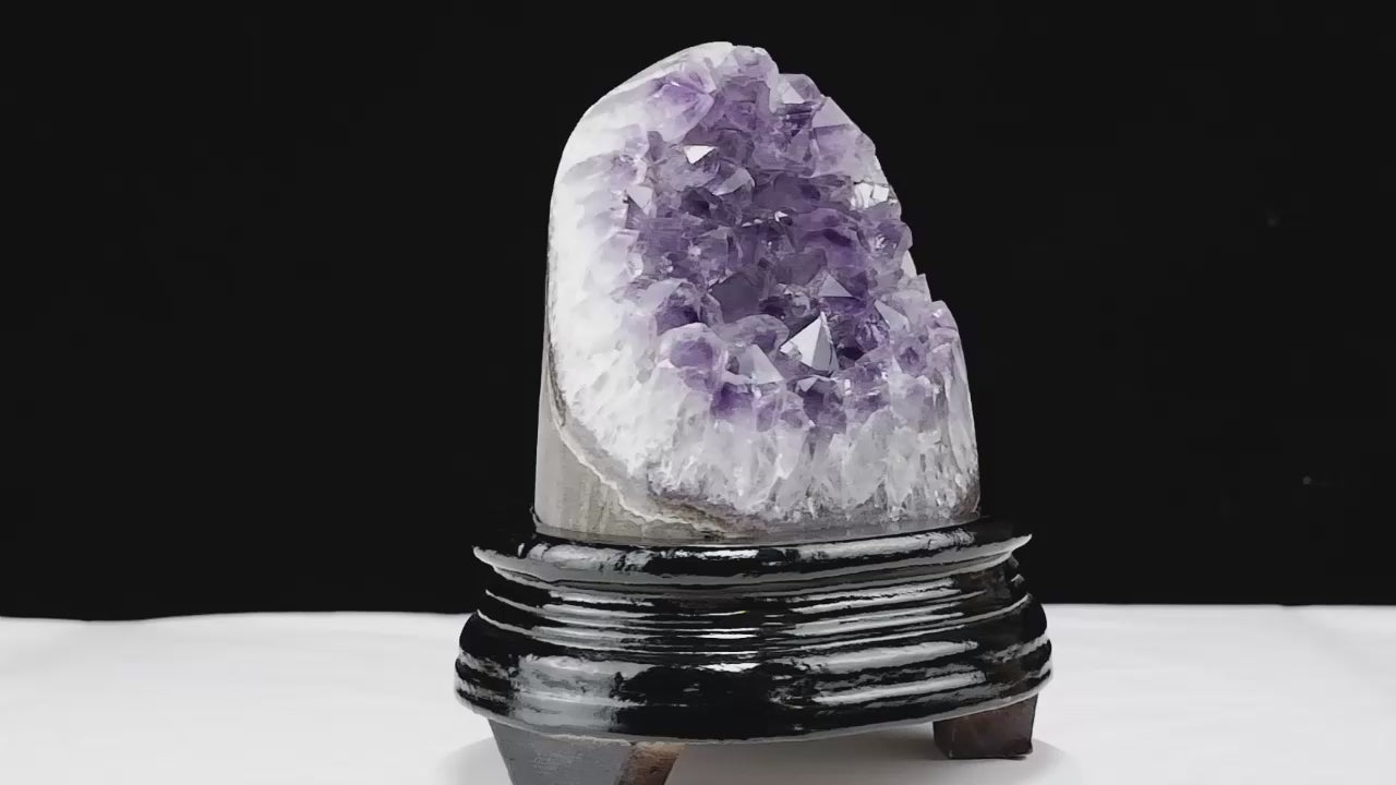 1.1Kg アメジスト クラスター ウルグアイ産 アメジスト 原石 amethyst