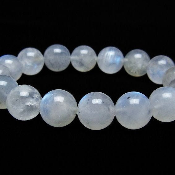 ムーンストーン ブレスレット 13mm 一点物 メール便可 [M便 1/10] 111-44908