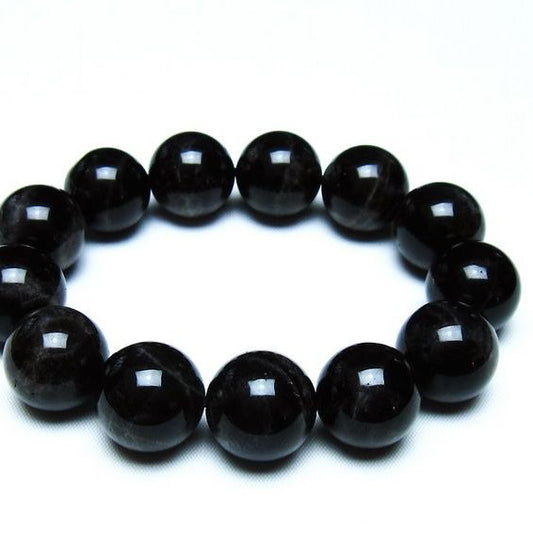 モリオン 黒水晶 ブレスレット 18mm 一点物 メール便可 [M便 1/10] 111-46278