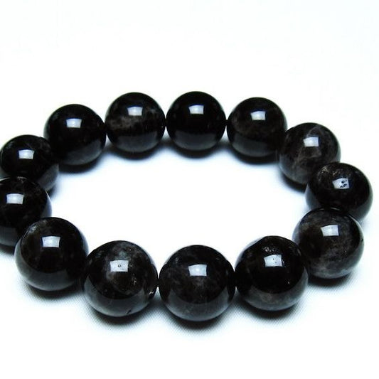 モリオン 黒水晶 ブレスレット 18mm 一点物 メール便可 [M便 1/10] 111-46281