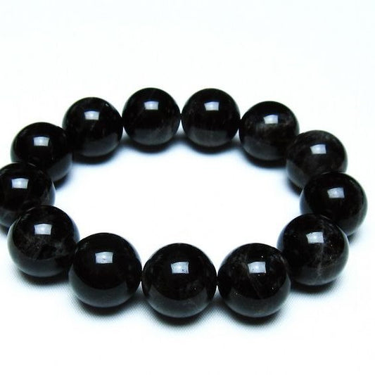 モリオン 黒水晶 ブレスレット 18mm 一点物 メール便可 [M便 1/10] 111-46283