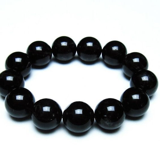 モリオン 黒水晶 ブレスレット 18mm 一点物 メール便可 [M便 1/10] 111-46378