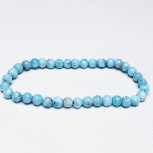 ラリマー ブレスレット 5mm 一点物 メール便可 [M便 1/10] 111-47831