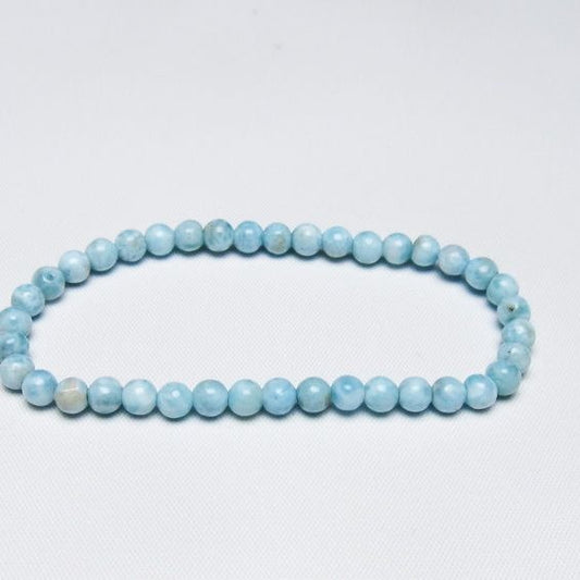 ラリマー ブレスレット 5mm 一点物 メール便可 [M便 1/10] 111-47833