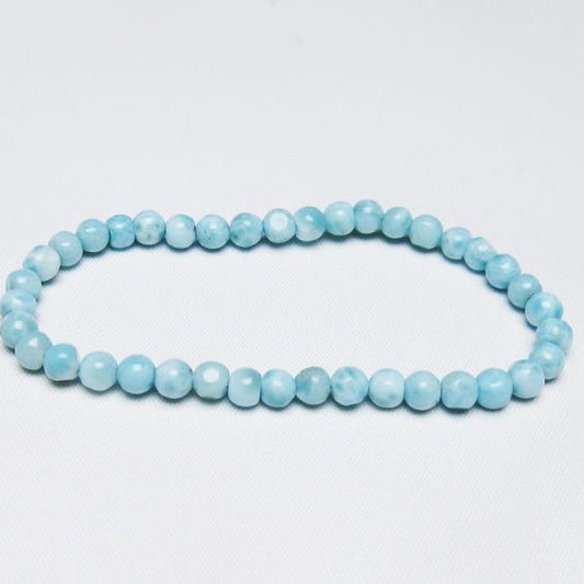 ラリマー ブレスレット 5mm 一点物 メール便可 [M便 1/10] 111-47838