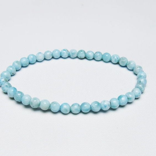 ラリマー ブレスレット 5mm 一点物 メール便可 [M便 1/10] 111-47840