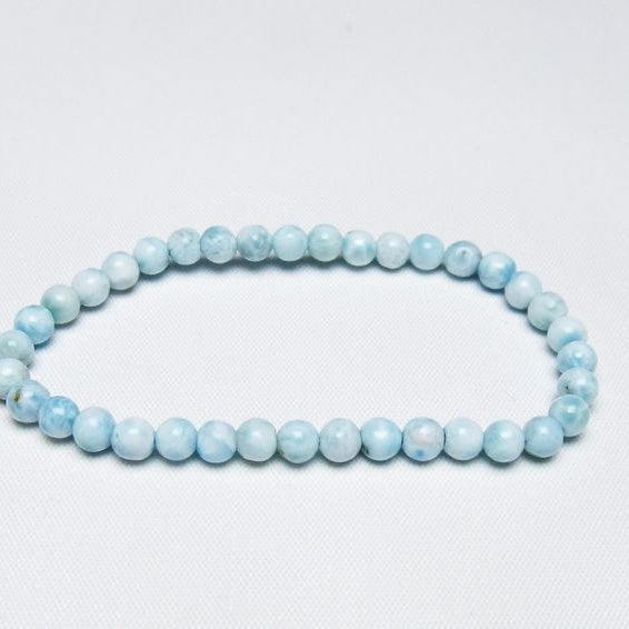 ラリマー ブレスレット 5mm 一点物 メール便可 [M便 1/10] 111-47842