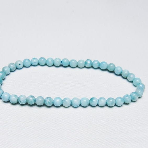 ラリマー ブレスレット 5mm 一点物 メール便可 [M便 1/10] 111-47843