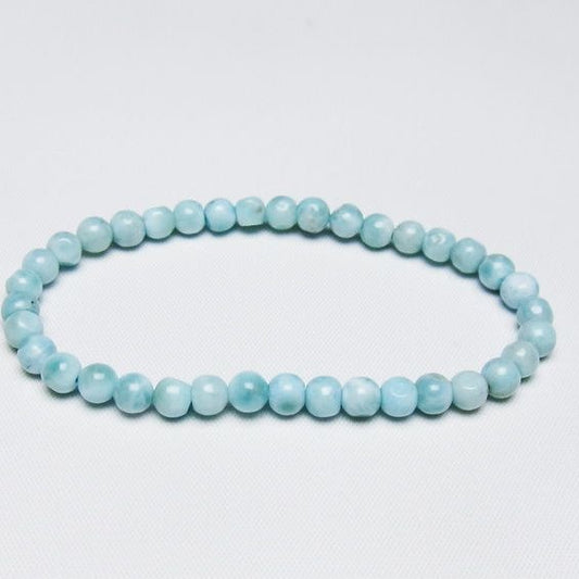 ラリマー ブレスレット 5mm 一点物 メール便可 [M便 1/10] 111-47844
