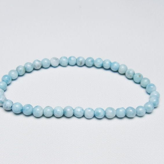 ラリマー ブレスレット 5mm 一点物 メール便可 [M便 1/10] 111-47846