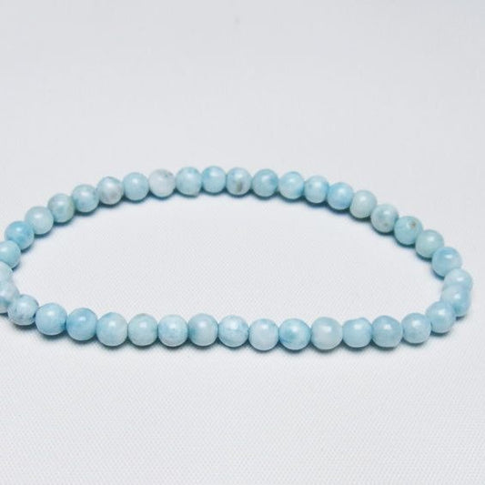 ラリマー ブレスレット 5mm 一点物 メール便可 [M便 1/10] 111-47846