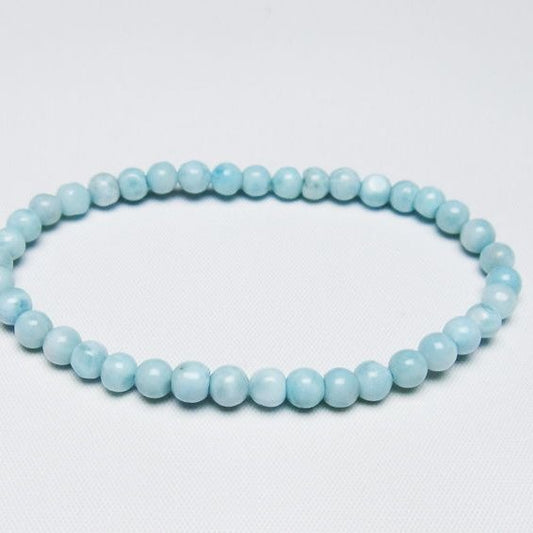 ラリマー ブレスレット 5mm 一点物 メール便可 [M便 1/10] 111-47848