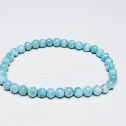 ラリマー ブレスレット 5mm 一点物 メール便可 [M便 1/10] 111-47850