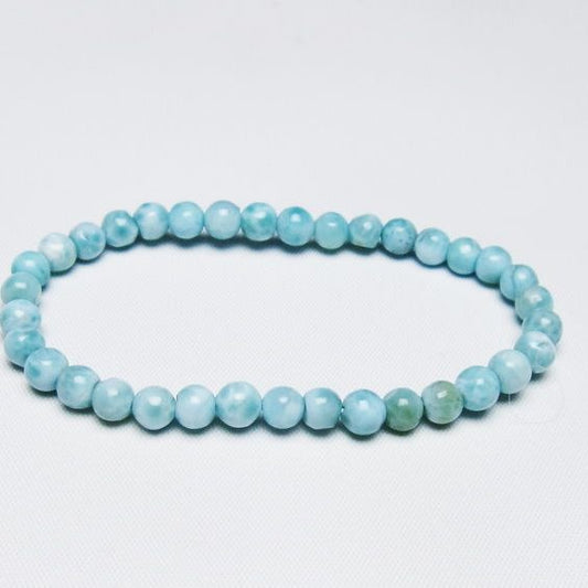 ラリマー ブレスレット 5mm 一点物 メール便可 [M便 1/10] 111-47853