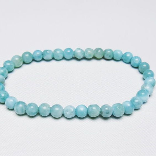ラリマー ブレスレット 5mm 一点物 メール便可 [M便 1/10] 111-47869