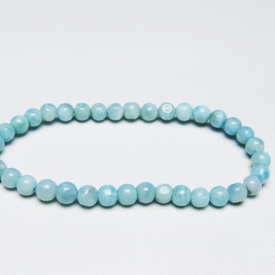 ラリマー ブレスレット 5mm 一点物 メール便可 [M便 1/10] 111-47870