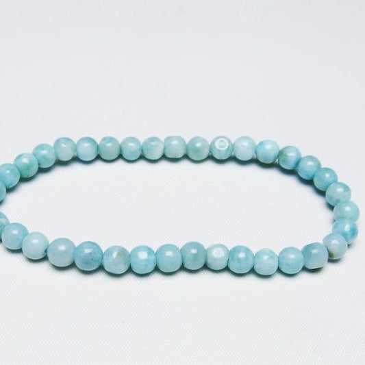 ラリマー ブレスレット 5mm 一点物 メール便可 [M便 1/10] 111-47870
