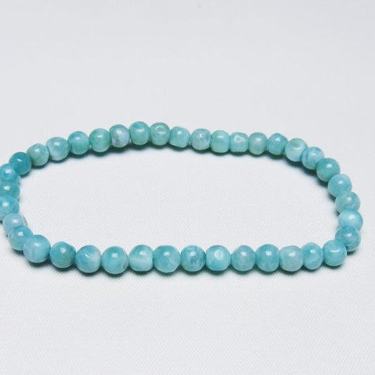 ラリマー ブレスレット 5mm 一点物 メール便可 [M便 1/10] 111-47879