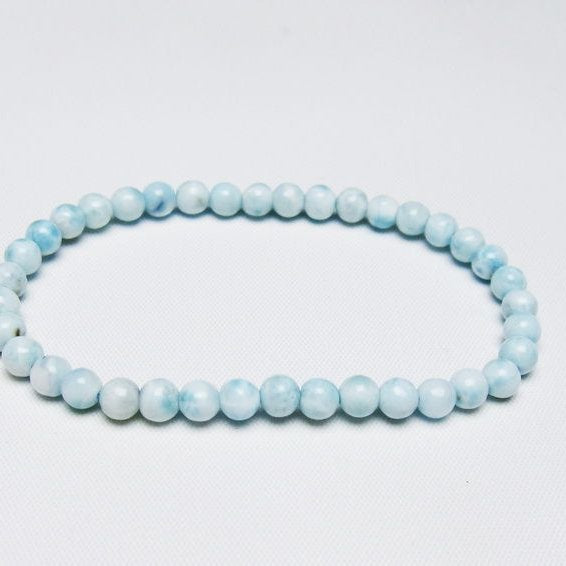 ラリマー ブレスレット 5mm 一点物 メール便可 [M便 1/10] 111-47882