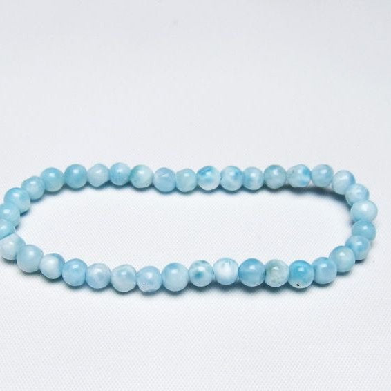 ラリマー ブレスレット 5mm 一点物 メール便可 [M便 1/10] 111-47885