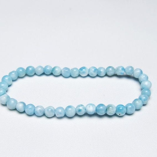 ラリマー ブレスレット 5mm 一点物 メール便可 [M便 1/10] 111-47885