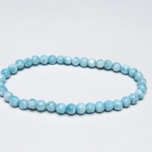 ラリマー ブレスレット 5mm 一点物 メール便可 [M便 1/10] 111-47887
