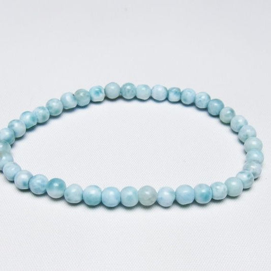 ラリマー ブレスレット 5mm 一点物 メール便可 [M便 1/10] 111-47889