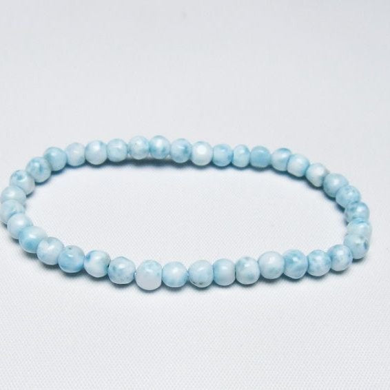 ラリマー ブレスレット 5mm 一点物 メール便可 [M便 1/10] 111-47891