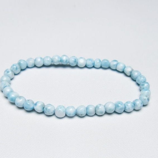 ラリマー ブレスレット 5mm 一点物 メール便可 [M便 1/10] 111-47891