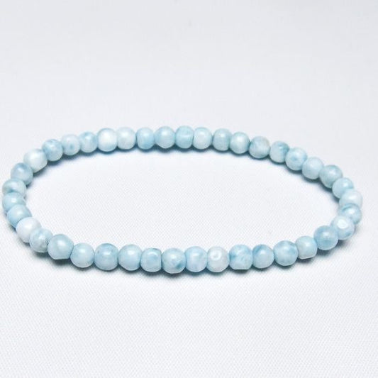 ラリマー ブレスレット 5mm 一点物 メール便可 [M便 1/10] 111-47894