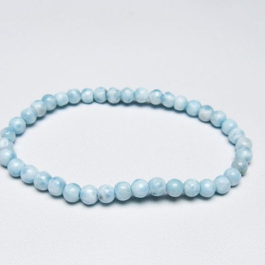 ラリマー ブレスレット 5mm 一点物 メール便可 [M便 1/10] 111-47896